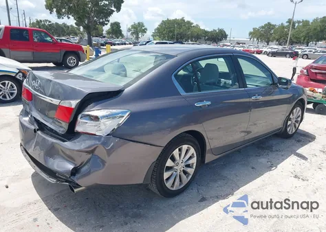 2014 Honda Accord Ex z USA, uszkodzony, nr VIN 1HGCR2F75EA049605